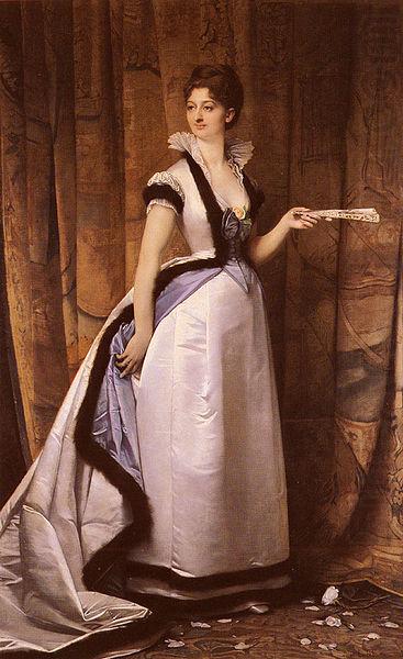 Portrait of a Woman, Lefebvre, Jules Joseph